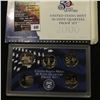 Image 2 : 649.2000 S United States Mint America the Beautiful Quarters Proof Set, Original as issued.