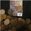 Image 2 : 675.(197) Mixed date U.S. Wheat Back Lincoln Cents in a zip lock bag.