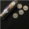 Image 2 : 677.Roll of (40) Mixed date Buffalo Nickels. All with readable dates and stored in a plastic tube.