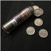 Image 1 : 678.Roll of (43) Mixed date Buffalo Nickels. All with readable dates and stored in a plastic tube.