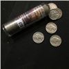 Image 2 : 678.Roll of (43) Mixed date Buffalo Nickels. All with readable dates and stored in a plastic tube.