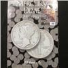 Image 1 : 690.1916-45 Nearly Complete Set of Mercury Dimes, missing only the 1916 D.