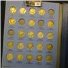 Image 2 : 693.1916-45 Nearly Complete Set of Mercury Dimes, missing only the 1916 D, 17S, 18P, D, 19S, & 21D. 