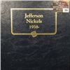 Image 1 : 694.1938-2001 Complete Set of Jefferson Nickels in a superb Whitman album. Lots of AU to BU coins.