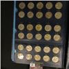 Image 4 : 694.1938-2001 Complete Set of Jefferson Nickels in a superb Whitman album. Lots of AU to BU coins.
