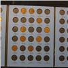 Image 4 : 709.1941-59 Partial set of Lincoln Cents in a Blue Whitman Coin folder.