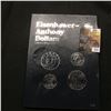 Image 1 : 711.Like new Whitman Coin Folder No. 9023 "Eisenhower-Anthony Dollars Collection 1971 to 1999", incl