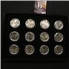 Image 1 : 712.2009 Twelve-piece Set of Trust Territories Commemorative Quarters in a special case and airtight