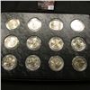 Image 2 : 712.2009 Twelve-piece Set of Trust Territories Commemorative Quarters in a special case and airtight