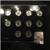 Image 2 : 713.2010 "America The Beautiful Quarters Uncirculated Coin Set" as issued by the U.S. Mint. Ten-piec