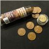 Image 1 : 719.1950 D Solid Date Roll of Lincoln Cents, Average circulated.