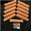Image 2 : 725.(11) Rolls of completely unchecked by us Cents, may include an occasional Canadian Cent or 'Memo