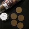 Image 2 : 732.1930 D Solid Date Roll of Lincoln Cents, Average circulated.