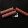 Image 1 : 738.1954 P. 57 D, & 60 D Solid Date Rolls of Lincoln Cents, average circulated to Gem BU. (3 rolls)