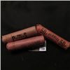 Image 2 : 738.1954 P. 57 D, & 60 D Solid Date Rolls of Lincoln Cents, average circulated to Gem BU. (3 rolls)