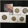 Image 2 : 748.(5) 1938 D Jefferson Nickels 'First year of Issue', all in carded holders.