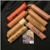 Image 2 : 760.(8) Rolls of Lincoln Cents, we have not checked these but they appear to all be Wheat Cents in p