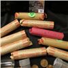 Image 3 : 767.More than (16) Rolls of Unsorted U.S. Lincoln Cents, includes some BU 1954 S Cents, part tubes, 