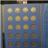 Image 3 : 780.Partial Set of Canada Nickels dating back to 1937 in a blue Whitman folder.