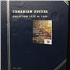 Image 1 : 781.1922-60 Nearly Complete Set of Canada Nickels in a blue Whitman folder. Missing the 1924, 25, 26