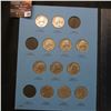 Image 2 : 784.1988-98 Partial Set of Washington Quarters in a blue Whitman folder.