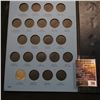 Image 2 : 786.1918-38 Partial Set of Buffalo Nickels in a blue Whitman folder.