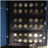 Image 8 : 789.1965-1995 Partial Set of Roosevelt Dimes, including Proofs, in a blue Whitman album. A very nice