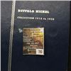 Image 1 : 793.1920-36 Partial Set of Buffalo Nickels in a blue Whitman folder.