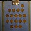 Image 3 : 798.1920-70 Partial Set of Canadian Cents in a blue Whitman folder. Missing just a few of the key da