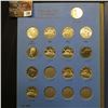 Image 2 : 799.1961-71 Partial Set of Canada Nickels in a blue Whitman folder, all BU. (13 pcs.).