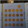 Image 1 : 800.1921-75 Partial Set of Canadian Cents in a blue Whitman folder.