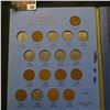 Image 3 : 800.1921-75 Partial Set of Canadian Cents in a blue Whitman folder.
