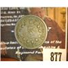 Image 2 : 877.1869 Shield Nickel Counter marked " I, Keen"