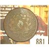 Image 2 : 881.1803 US Large Cent Counter marked Fancy "R".