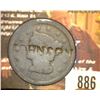 Image 1 : 886.1851 US Large Cent Counter marked "Johnson".