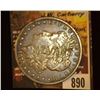 Image 1 : 890.1878 Morgan Dollar Counter marked "D.W. Evans".