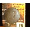 Image 2 : 898.French Coin with Counterstamp " Mays Washing Powder" Advertising Coin.