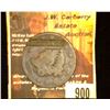 Image 1 : 900.1832 US Large Cent Counter marked " N.J. Tracy".