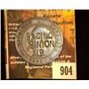 Image 1 : 904.1856 French Dix Centimes Counter marked "Racing Opinion" Advertising.