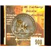 Image 1 : 908.1852 Quebec Bank Token Counter marked "W.W."