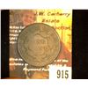 Image 2 : 915.1831 US Large Cent Counter marked "W. Drake".