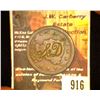 Image 1 : 916.1848 US Large Cent Counter marked Fancy "S & D".
