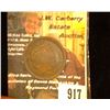 Image 2 : 917.1857 US Half Cent Counter marked "C.F' Photo In Brunk's Book.