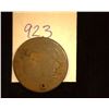 Image 2 : 923.1820 US large Cent Counter marked "IB".