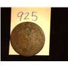 Image 2 : 925.1801 US large Cent Counter marked "IB".