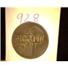 Image 1 : 928.1862 British Large Cent Counter marked "Le Picotin Aperitif".