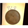 Image 2 : 928.1862 British Large Cent Counter marked "Le Picotin Aperitif".