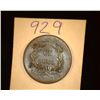 Image 1 : 929.Bank of Lower Canada Token Counter marked "F. Maure".