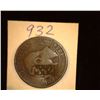 Image 1 : 932.1854 France Dix Centimes Counter marked "MP".