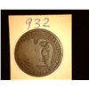 Image 2 : 932.1854 France Dix Centimes Counter marked "MP".